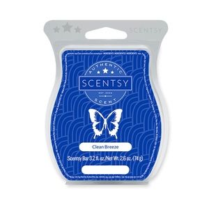 🌸B3G1 Free🌸 “Clean Breeze” Scentsy Wax Bar